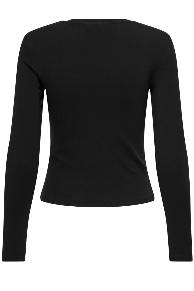 ONLRILEY O-NECK L/S TOP JRS NOOS 15323159 BLACK