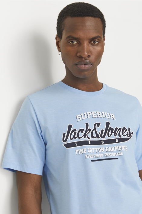 Jack & Jones jjelogo tee ss o-neck 2 col ss25 sn