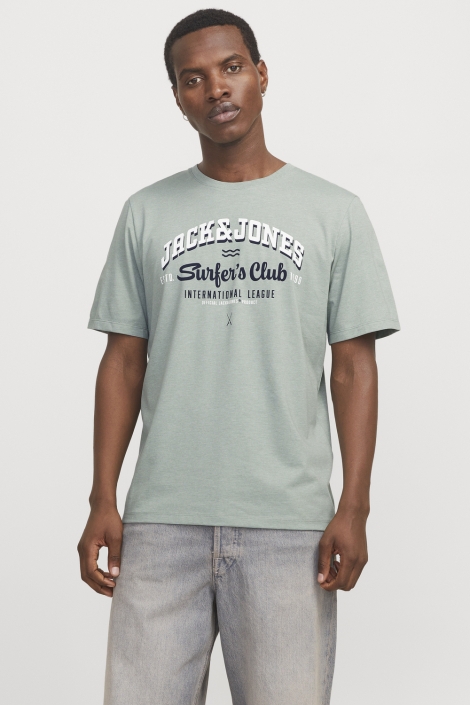 Jack & Jones jjelogo tee ss o-neck 2 col ss25 sn