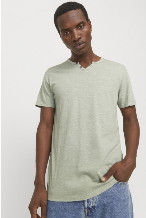 Jack & Jones jjesplit neck tee ss noos