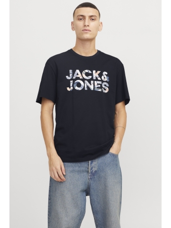 Jack & Jones T-shirt JJEBRYAN CORP LOGO TEE SS O-NECK NO 12268127 SKY CAPTAIN