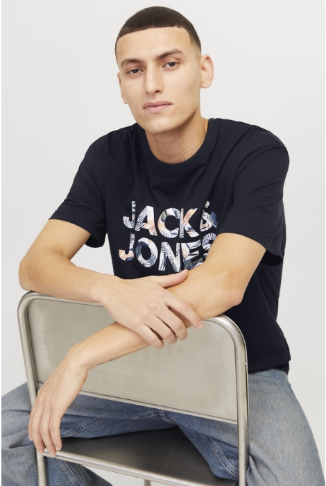 Jack & Jones jjebryan corp logo tee ss o-neck no