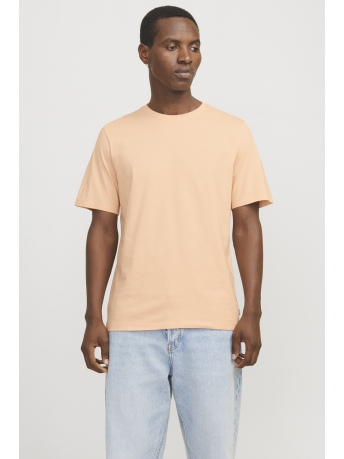 Jack & Jones T-shirt JJEORGANIC BASIC TEE SS O-NECK NOOS 12156101 Peach Parfait