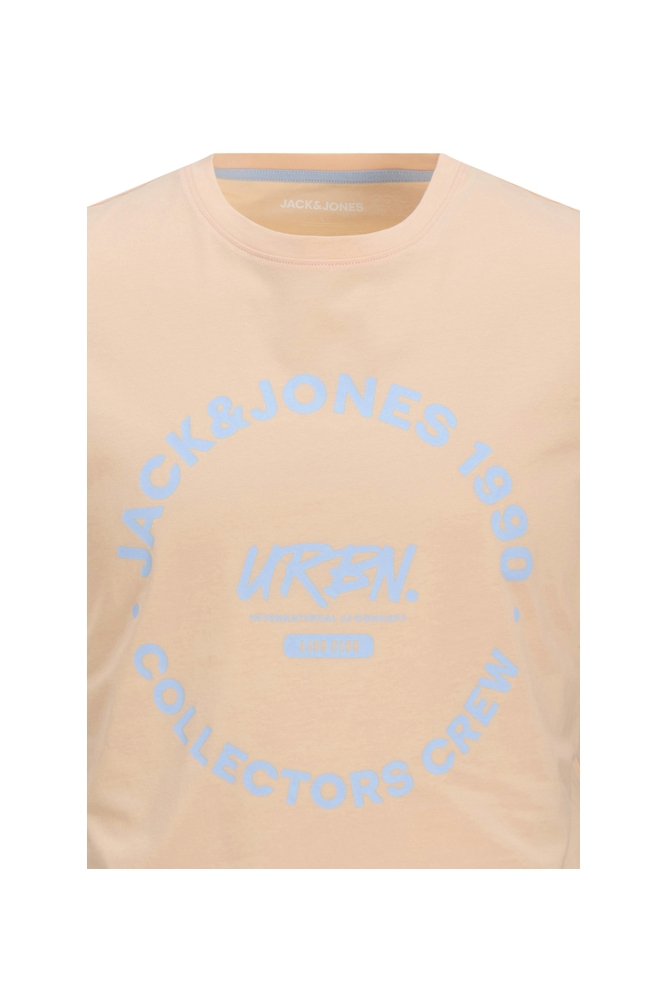 JJSIMON TEE SS CREW NECK 12269280 Peach Parfait/BIG