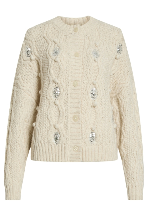 Vila vicecilia sequin knit cardgian /wi