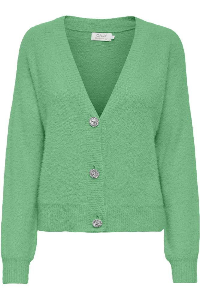 ONLELLA PIUMO LS CARDIGAN KNT NCA 15259564 ABSINTHE GREEN