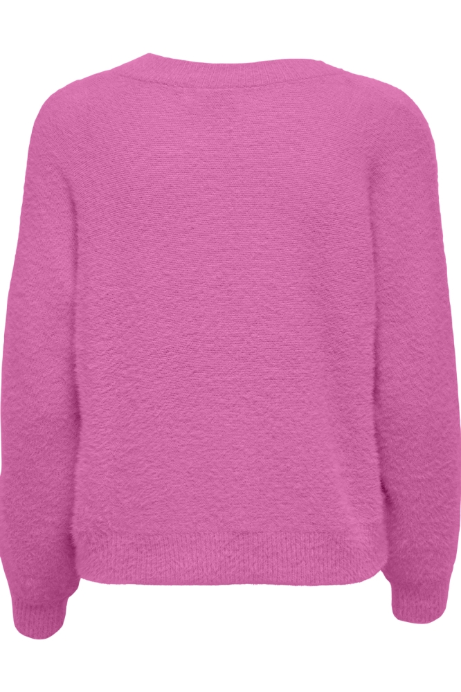 ONLELLA PIUMO LS CARDIGAN KNT NCA 15259564 Super Pink