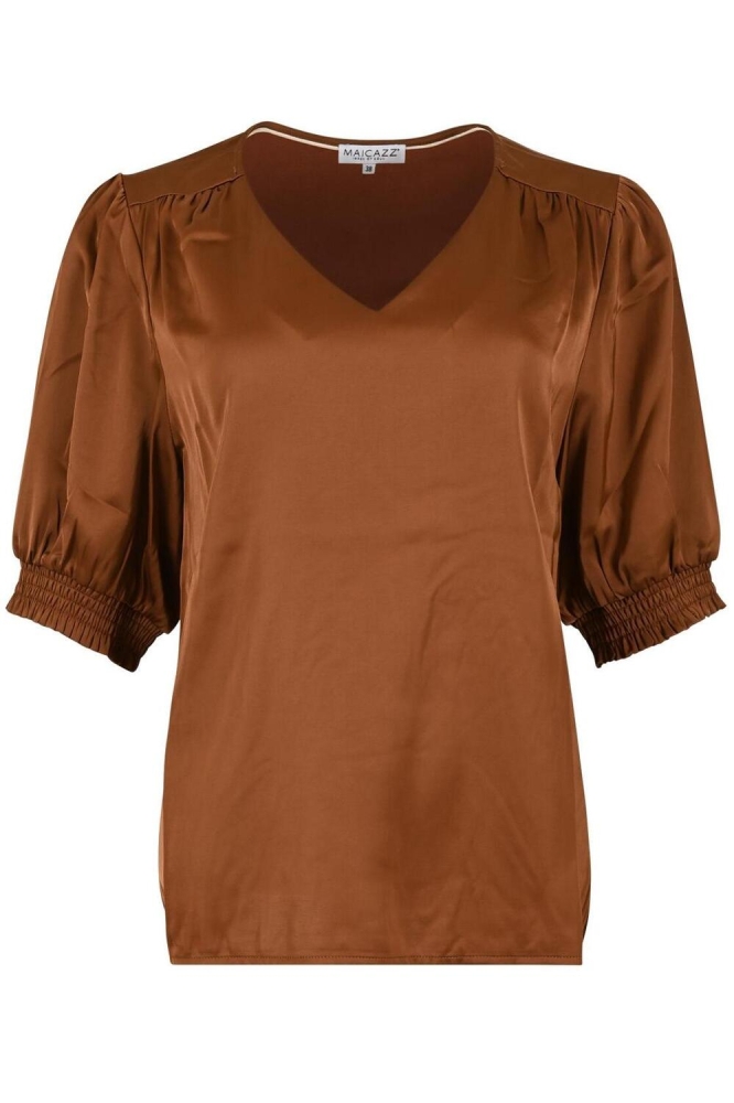 KYLIE T SHIRT FA24 60 318 COGNAC