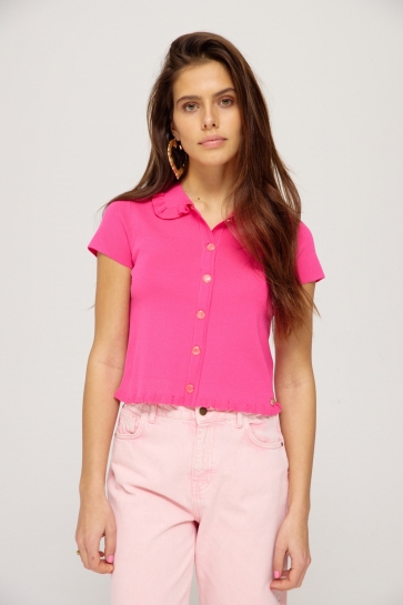 Harper & Yve Vest SEMMY SS SS25P401 601 hot pink