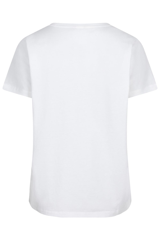 T SHIRT PATCHED PRINT SP25 05021 120 off white