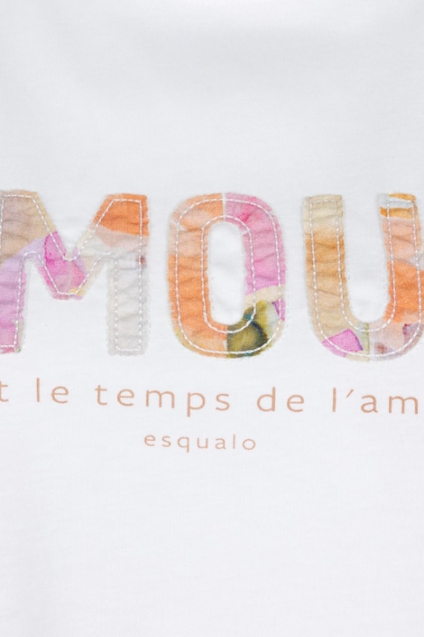 EsQualo t-shirt patched print