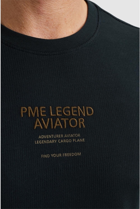 PME legend short sleeve r-neck textured jerse