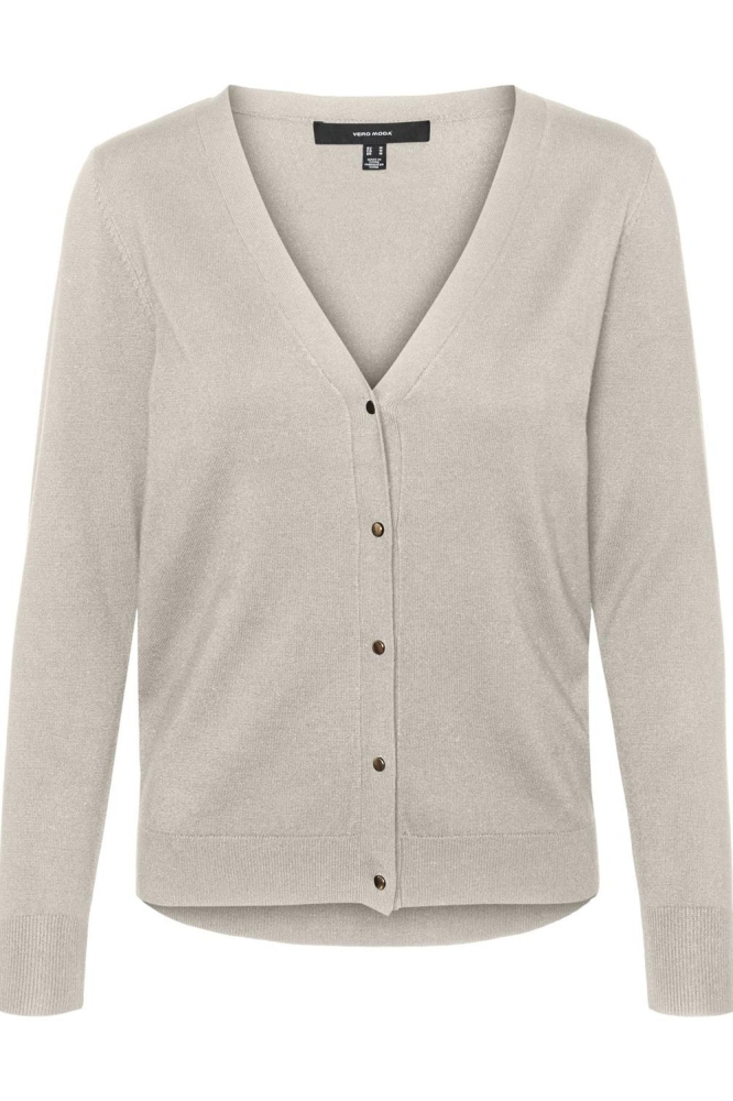 VMSILJE LS V-NECK CARDIGAN GA NOOS 10320456 MOONBEAM