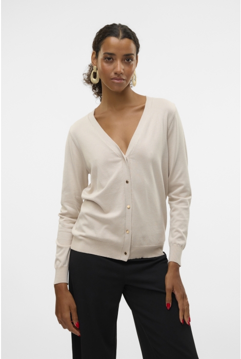 Vero Moda vmsilje ls v-neck cardigan ga noos