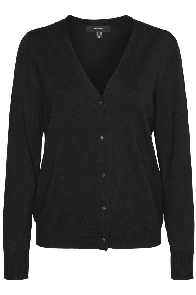 VMSILJE LS V-NECK CARDIGAN GA NOOS 10320456 BLACK