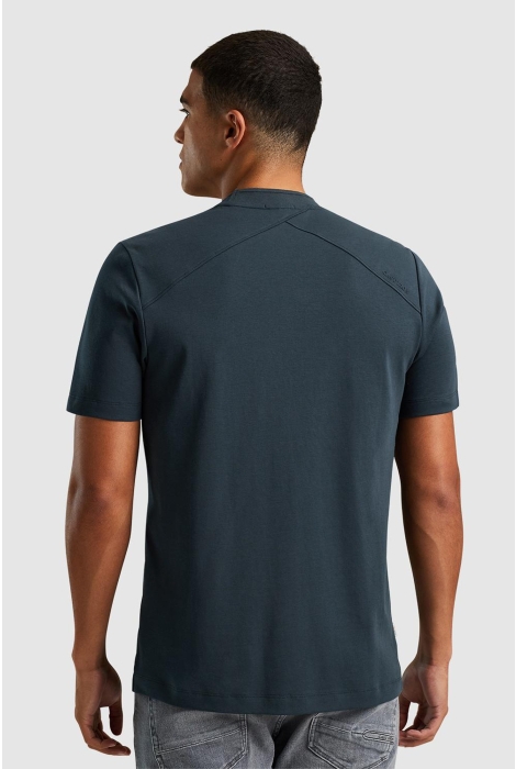 Cast Iron short sleeve r-neck regular fit in