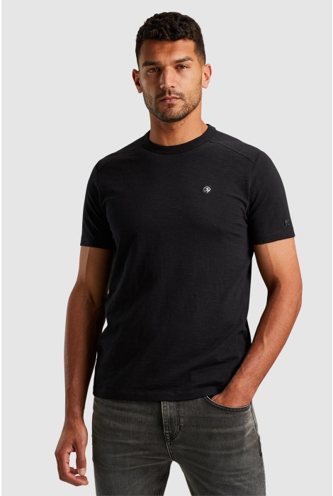 Cast Iron short sleeve r-neck essential cott