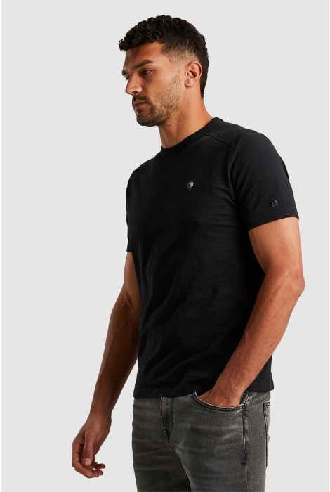 Cast Iron short sleeve r-neck essential cott