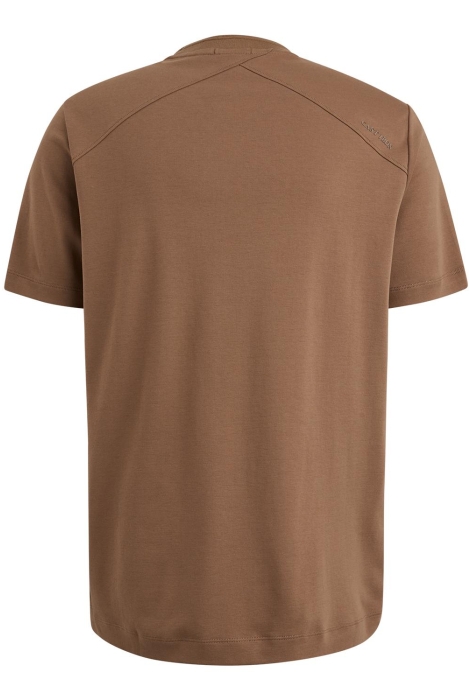 Cast Iron short sleeve r-neck regular fit in