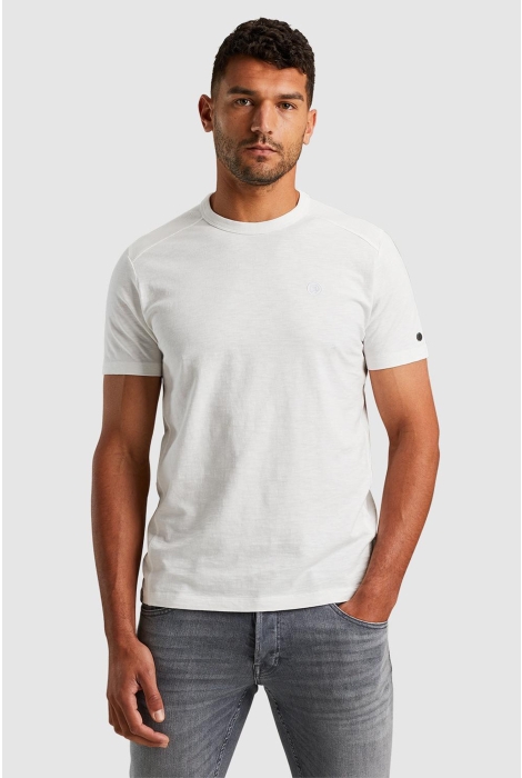 Cast Iron short sleeve r-neck essential cott