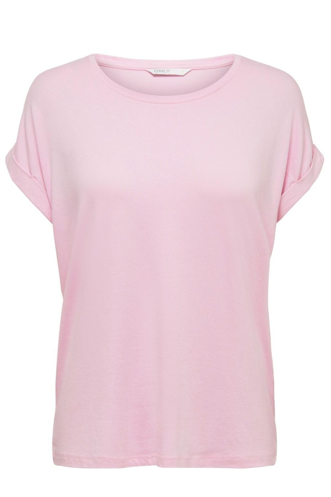 ONLMOSTER S/S O-NECK TOP NOOS JRS 15106662 PINK LADY