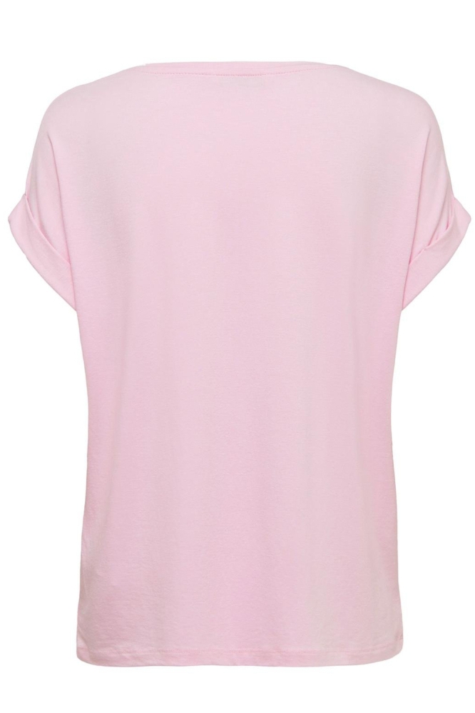 ONLMOSTER S/S O-NECK TOP NOOS JRS 15106662 PINK LADY