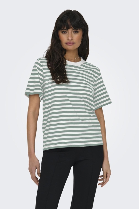 Only onllivina s/s stripe tee jrs noos