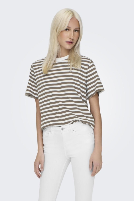 Only onllivina s/s stripe tee jrs noos