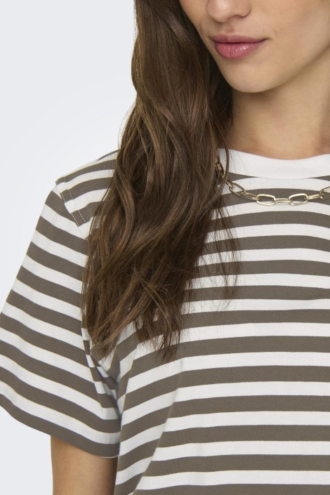 Only onllivina s/s stripe tee jrs noos