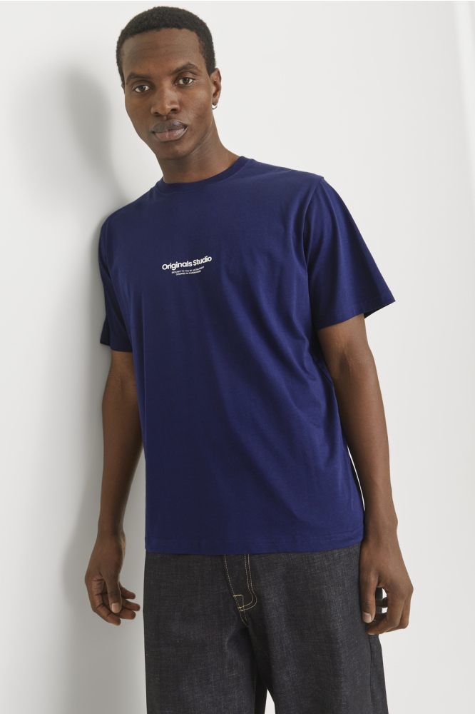 JORVESTERBRO TEE SS CREW NECK NOOS 12240121 Ocean Cavern