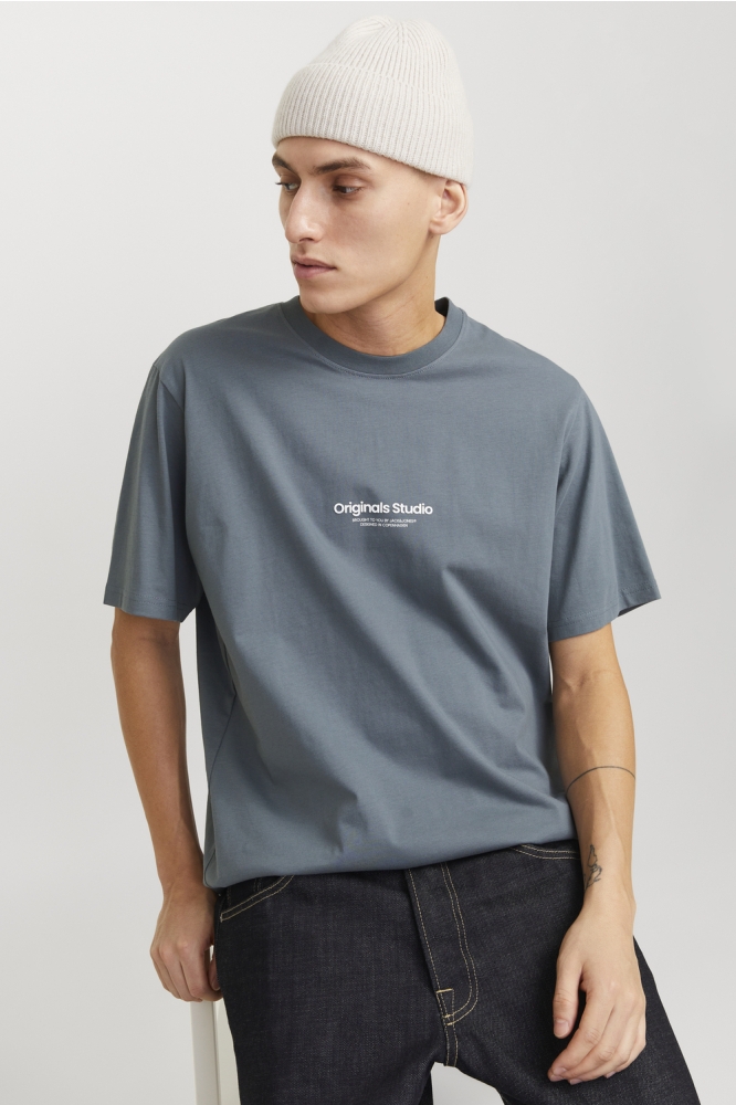 JORVESTERBRO TEE SS CREW NECK NOOS 12240121 Stormy Weather