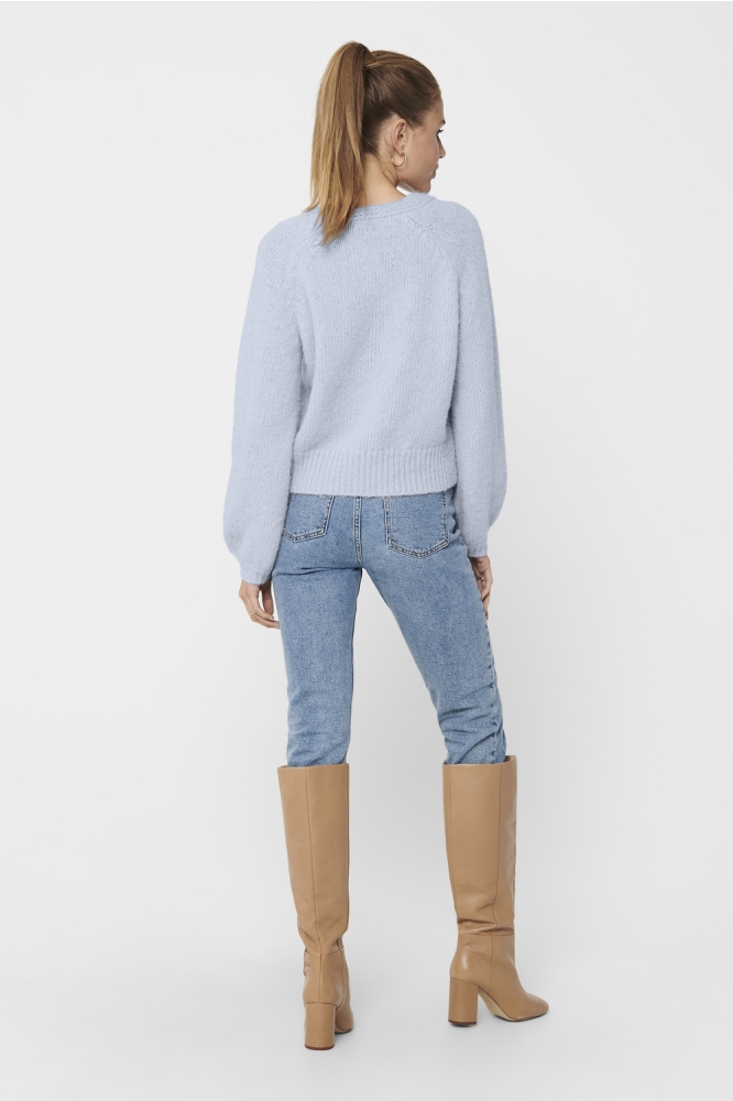 ONLALYSSA L/S LIFE CARDIGAN KNT 15210790 CASHMERE BLUE