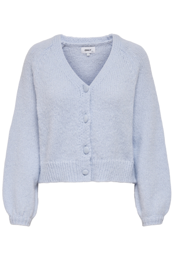 ONLALYSSA L/S LIFE CARDIGAN KNT 15210790 CASHMERE BLUE