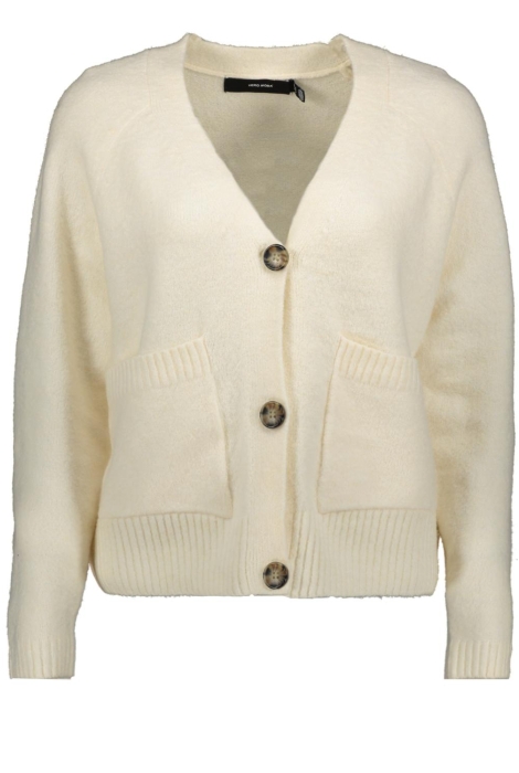 Vero Moda vmboom ls v-neck button cardigan ga