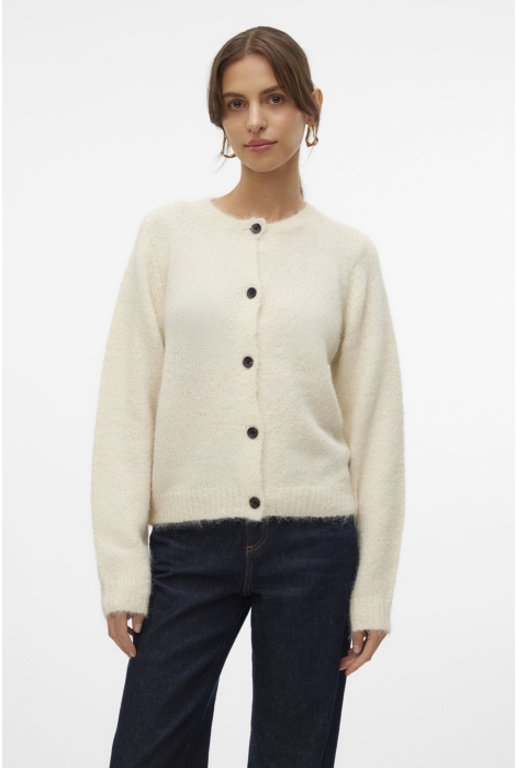 Vero Moda vmnovah ls o-neck button cardi ga n