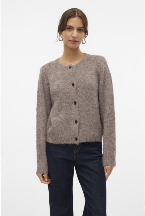 Vero Moda vmnovah ls o-neck button cardi ga n