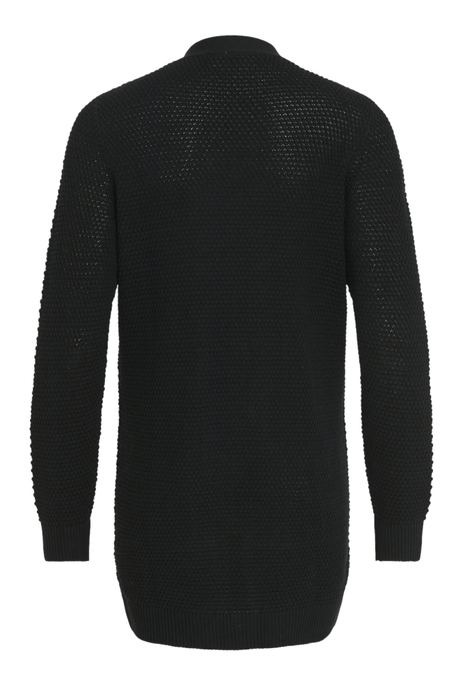 VIDALO L/S KNIT CARDIGAN- NOOS 14097125 Black