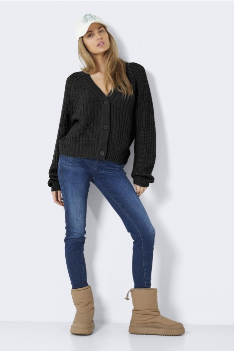 Noisy may nmcharlie l/s v-neck knit cardigan