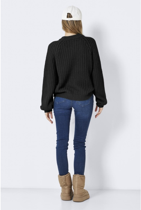 Noisy may nmcharlie l/s v-neck knit cardigan