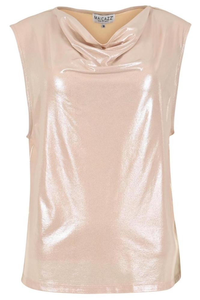 KIENNE T SHIRT FA24 60 317 GOLD METALLIC