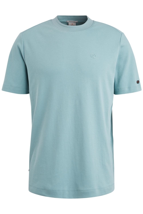 Cast Iron short sleeve r-neck regular fit in