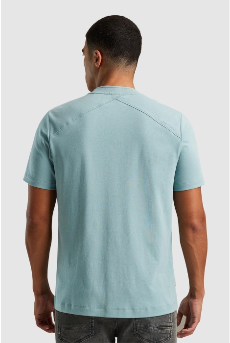 Cast Iron short sleeve r-neck regular fit in