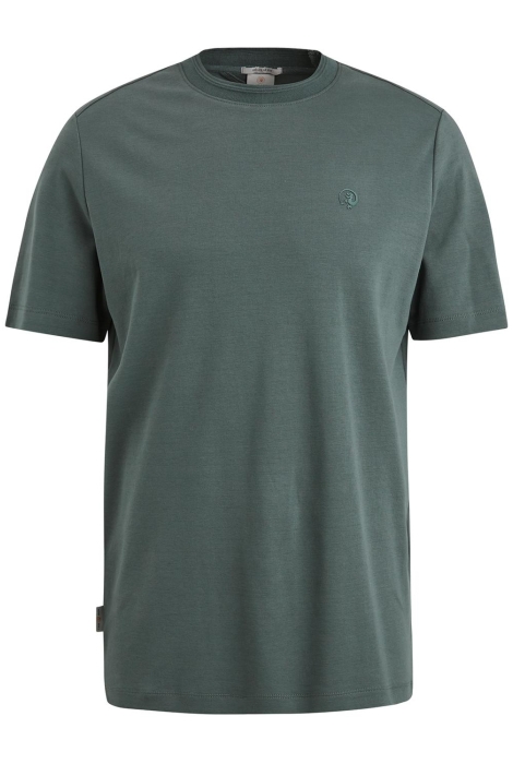 Cast Iron short sleeve r-neck regular fit in