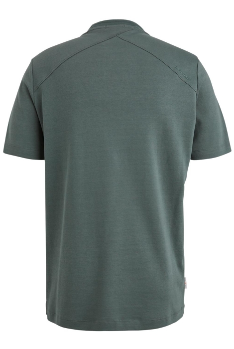 Cast Iron short sleeve r-neck regular fit in