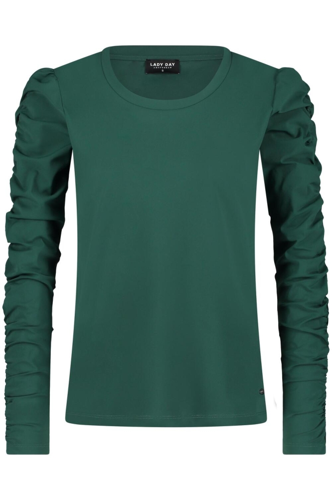 FABIENNE T SHIRT L24 375 2184 MYSTIC GREEN