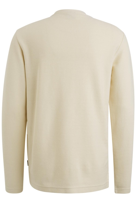 PME legend long sleeve r-neck structured piqu