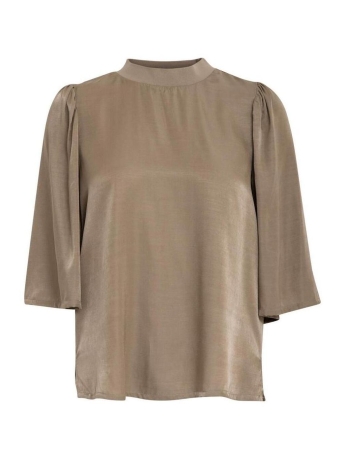 Minus T-shirt RAVENA ROUND NECK BLOUSE MI6349 3819 GOTHIC OLIVE