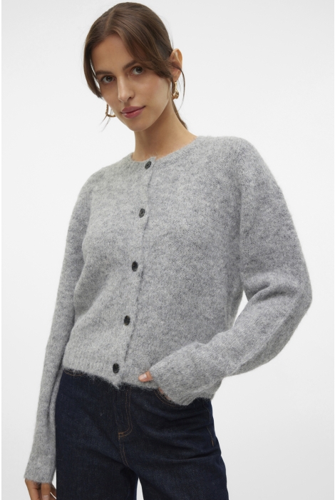 Vero Moda vmnovah ls o-neck button cardi ga n