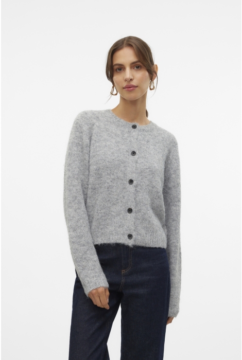 Vero Moda vmnovah ls o-neck button cardi ga n