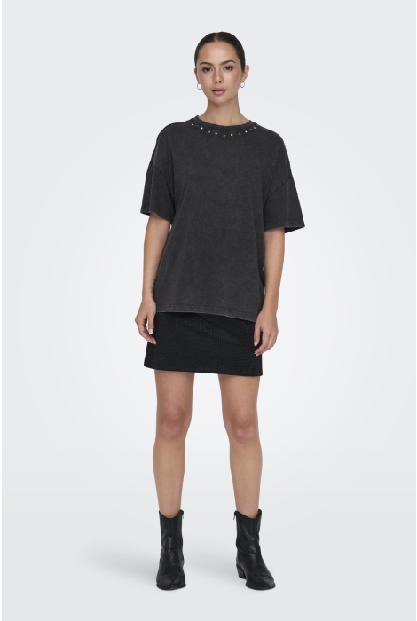 Jacqueline de Yong jdycarla s/s o-neck stud t-shirt jr